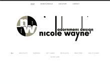 Tablet Screenshot of nicolewayne.com